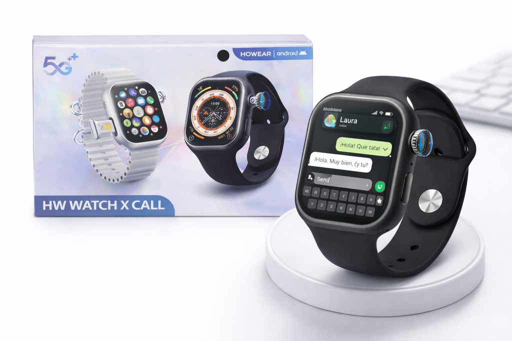 ⌚ Smartwatch HW Watch X Call – Tu teléfono Android en la muñeca