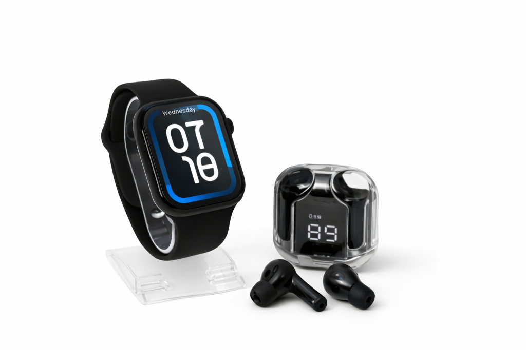 ⌚ Combo Smartwatch T500 + Audífonos Ultra Puds