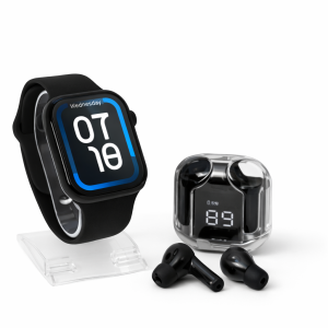 ⌚ Combo Smartwatch T500 + Audífonos Ultra Puds