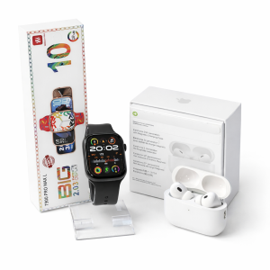 ⭐ Combo Smartwatch T900 Pro Max + Audífonos Tipo AirPods Pro 2ª Generación